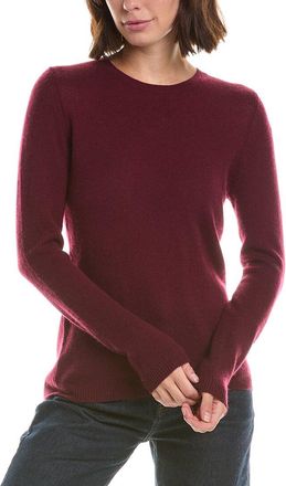 Fort&eacute; Cashmere Basic Crewneck 100% Cashmere Sweater