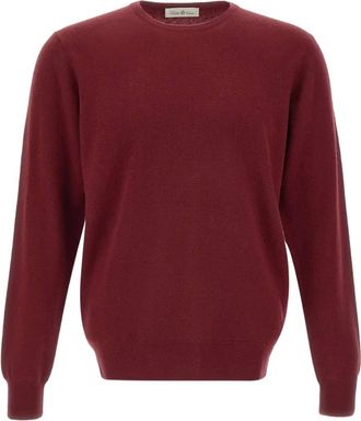Della Ciana crew-neck ribbed sweater - Red