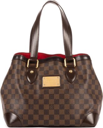 Louis Vuitton Pre-owned Womens Hampstead PM Shoulder Bag - Brown - One Size