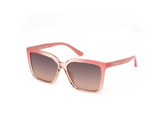 Guess Gradient Smoke Square Ladies Sunglasses GU00099 74B 55