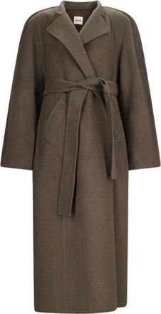 Khaite Donna, Cappotti, Marrone, L, new