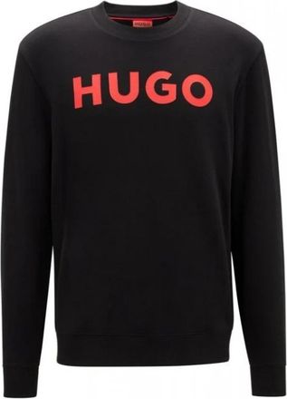 HUGO BOSS Dem Crew Neck Sweatshirt - Heren - Sweatshirts - Zwart - XL - Katoen - Hoodies & sweatvesten