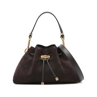 Jimmy Choo London Bucket Bags, female, Brown, Size: ONE SIZE Cinch Small