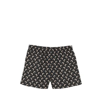 Marine Serre Moon-print Swim Shorts