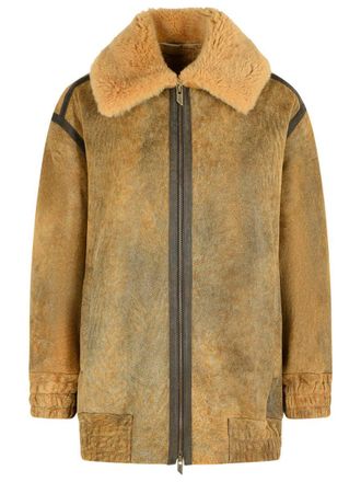 Salvatore Santoro Camel Leather Jacket