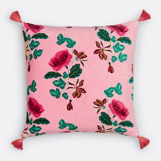 La Redoute Interieurs Kussenhoes in fluweel 45x45 cm, Ingrid