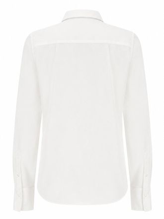 Brunello Cucinelli Cotton-Blend Shirt - White