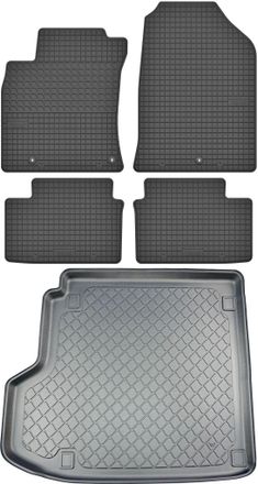 OEM Kia Ceed Cd Sw Kombi Desde 01.2020 Set - Alfombrillas De Goma Para Coche + Alfombrilla Para Maletero