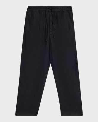 Officine G&eacute;n&eacute;rale Peterson Cotton Twill Drawstring Pants
