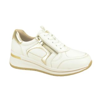 Caprice Schoenen, Dames, Wit, 37 EU, Gouden en Witte Loper Tapijt
