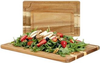 MegaChef 3 Piece Acacia Wood Cutting Board Set at Nordstrom