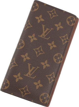 Louis Vuitton Monogram Brown Monogram Long Wallet (Bi-Fold) (Pre-Owned)
