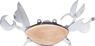 Kikkerland Crab Multi Tool in Wood at Nordstrom