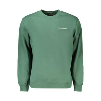 Tommy Hilfiger Verde Cotton Male Mens Sweatshirt