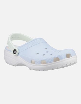 Crocs Womens Crocs Classic Retro Sport EVA Womens Blue Frost Standard Clogs - Size: UK 7 / eu 41-42 / us m8w10
