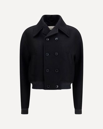 Ami Wool double-breasted Bomber Female M