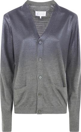 Maison Margiela Cardigans - Dames - Vesten - Groen - S - Truien & Vesten