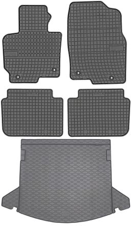 OEM Mazda Cx-5 I Suv De Febrero De 2012 A Junio De 2017. Juego De Alfombrillas De Goma Para Coche Y Alfombrilla Para Maletero