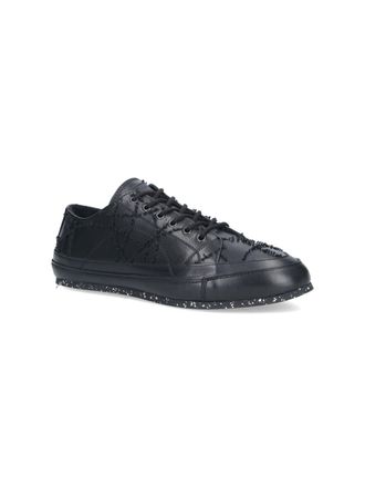 Kiko Kostadinov Mens Sneakers Black Calf Leather