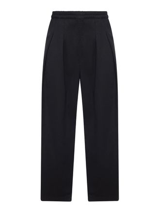 Maison Margiela Wide Leg Cotton Blend Pants
