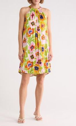 FRNCH Alisier Print A-Line Dress in Spicy Garden Creme at Nordstrom Rack, Size X-Small