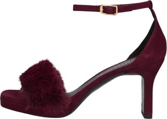 Unisa Schoenen, Dames, Rood, 40 EU, Unisa Hoge Hak Sandalen