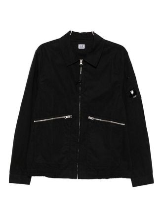 C.P. Company C. P. Company Black Cotton Micro-Reps Jacket