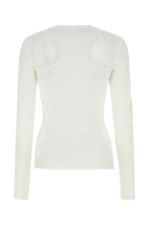Givenchy Bw610330wk 100 Exterior: Nylon Elastane Maglie Sweater