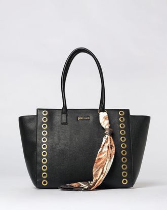 Just Cavalli Borsa Just Cavalli in pelle sintetica a grana con foulard