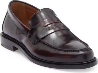 Antonio Maurizi Penny Loafer in Burgundy at Nordstrom Rack, Size 10Us / 43Eu