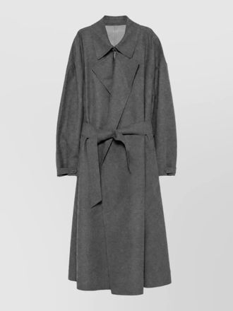 Emporio Armani belted long coat