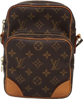 Louis Vuitton Amazon Brown Canvas Shoulder Bag (Pre-Owned)