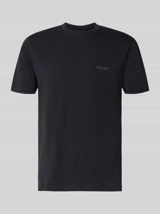 A|X Armani Exchange Extra Slim Fit T-Shirt mit Rundhalsausschnitt in Marine, Gr&ouml;&szlig;e XXL