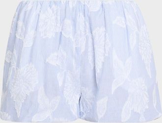 Generation Love Olson Floral Stripe Bubble Shorts