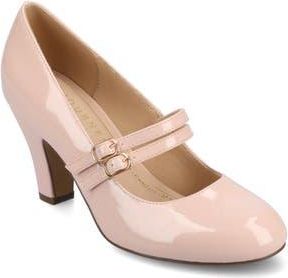 Journee Collection Windy Mary Jane Pump in Blush at Nordstrom Rack, Size 7.5
