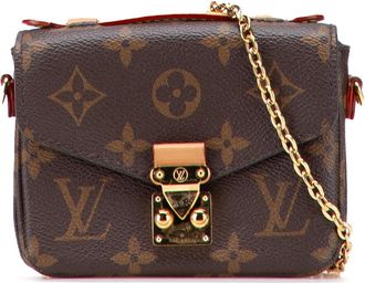 Louis Vuitton Pre-owned Womens Micro Mtis Crossbody Bag - Brown Textile - One Size