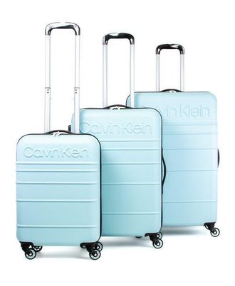 Calvin Klein Fillmore 3 Piece Luggage Set in Water Blue at Nordstrom