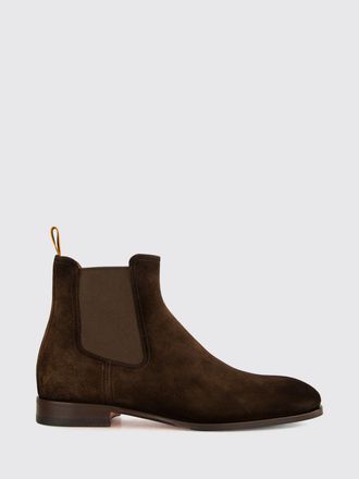 Santoni Boot Men color Brown