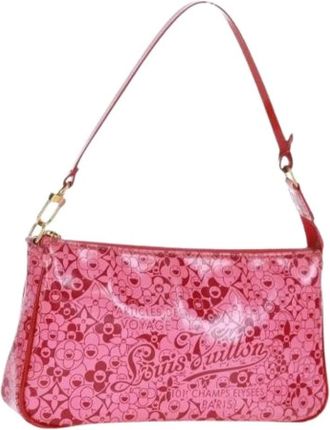 Louis Vuitton Pre-owned Vintage Plastic Schoudertas - Dames - Vintage Schoudertas - Roze - ONE Size - Vintage
