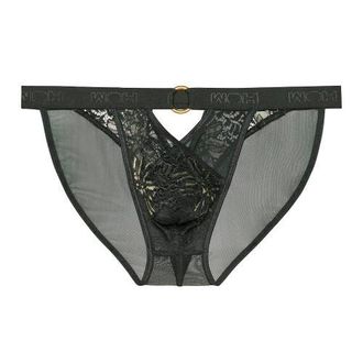 HOM WOH Pure Seduction Tanga Briefs in Black at Nordstrom, Size X-Large