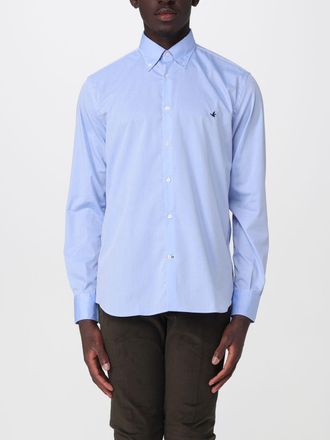 Brooksfield Camicia casual in popeline di cotone con collo button-down