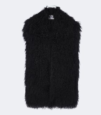 Yves Salomon Gilet in shearling