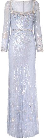 Jenny Packham Abito da sera Kestra - Blu