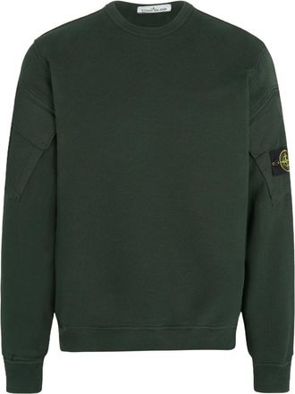 Stone Island S0A20 SLEEVE POCKET SWEATSHIRT Size: XXL, colour: JUNIPER