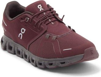 On Cloud 6 Sneaker in Mulberry/Pebble at Nordstrom, Size 9.5