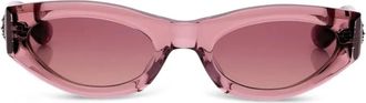 Chrome Hearts Occhiali da sole cat-eye - Rosa