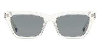 Bulget BGY9004 Polarized T01P Womens Sunglasses Clear Size 50