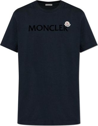 Moncler Heren, Tops, Blauw, Maat: M Katoen