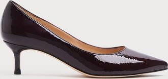 L.k. Bennett Womens Audrey closed courts, Burgundy - Red - Size UK 5
