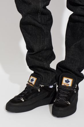 Dsquared2 Sports Shoes Rappers Delight, Mens, Black